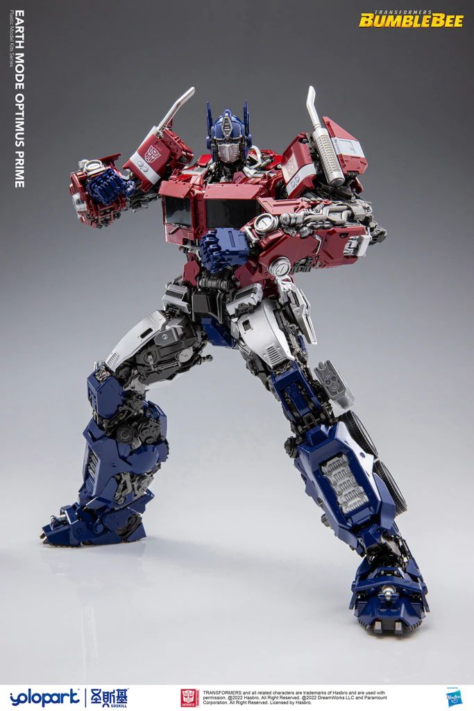 Yolopark Earth Mode Optimus Prime PLAMO Model Kit Official Images